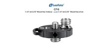 USA Dealer Leofoto CF-6 Female 3/8" to Male 1/4" or 3/8" Adapter Accessory