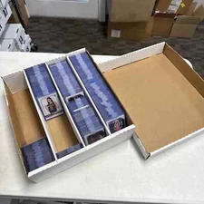 3200 ct Trading Card Storage Box 4 Row Cardboard Lid & Pokemon