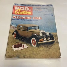 VTG 1973 ROD & CUSTOM PLEASURE TEST NASH WOOD CAR MAGAZINE AUGUST ROADSTER
