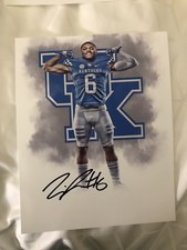 Lonnie Johnson Jr. Kentucky Wildcats signed autographed 8x10 football photo B