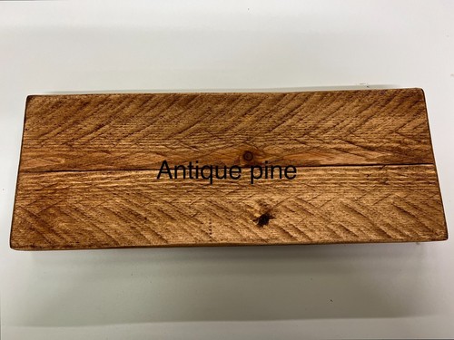 FLOATING SHELF RUSTIC SOLID WOOD + FIXINGS- 150MM DEEP - 38mm THICK - Picture 7 of 11