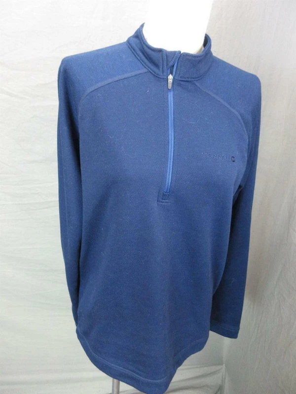 merrell athletic long sleeve training half-zip pullover shirt