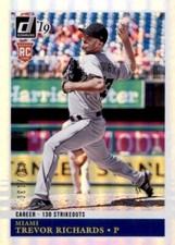 2019 Panini Donruss  Trevor Richards #201 #'d 50/130