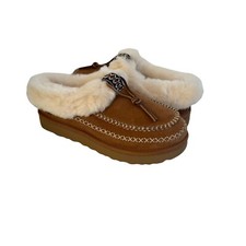 UGG WOMEN TASMAN ALPHINE CHESTNUT SHEARLING LINED SHOES US 7 / EU 38 / UK 5