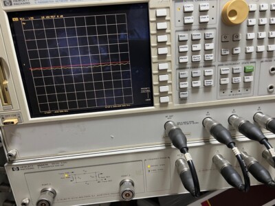HP Agilent 8753ES 30kHz - 6GHz Network Analyzer option 006 002 010 011 & 85047A