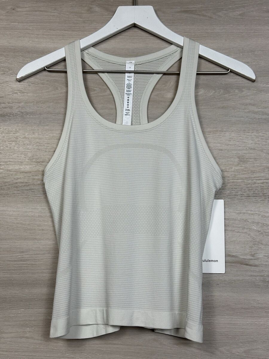 Lululemon Swiftly Tech Racerback Tank 2.0 Race Size 6 Bone Lululemon Swiftly Tech Racerback Tank 2.0 Race Size 6 Bone