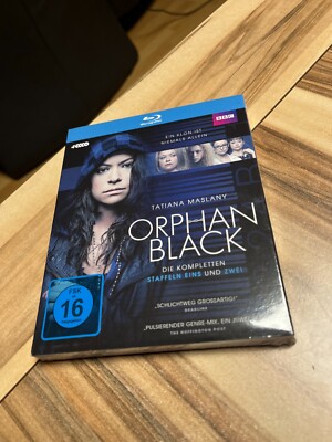 Blu Ray TV Serie NEU OVP Orphan Black Staffel 1+2