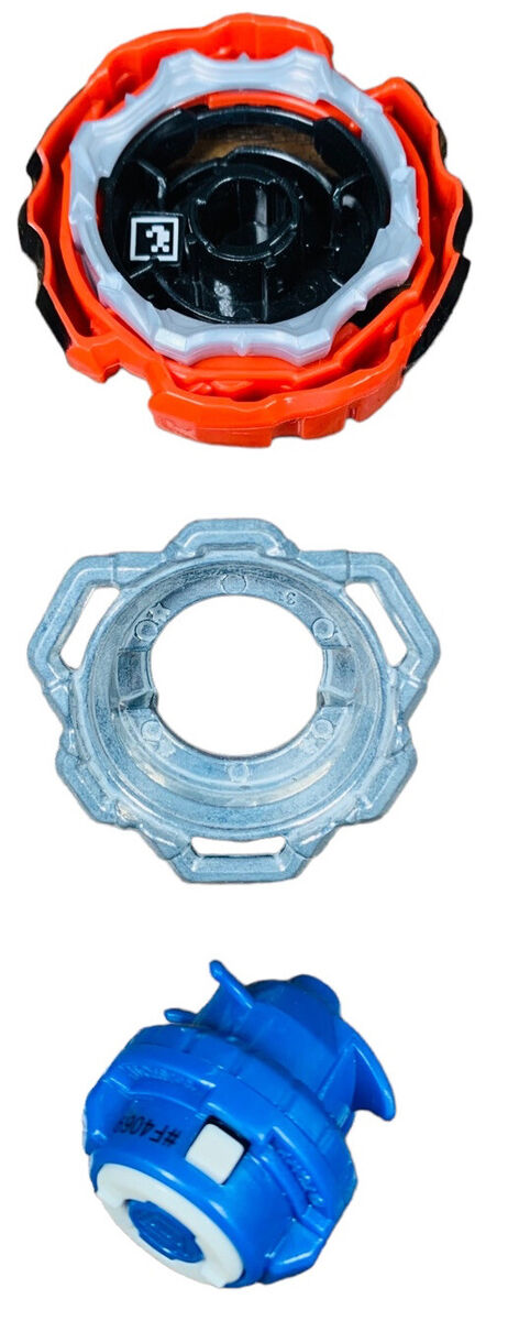 Beyblade Burst Quad Drive Pião com Lançador Kit Iniciante Cyclone Roktavor  R7 - Hasbro F4069