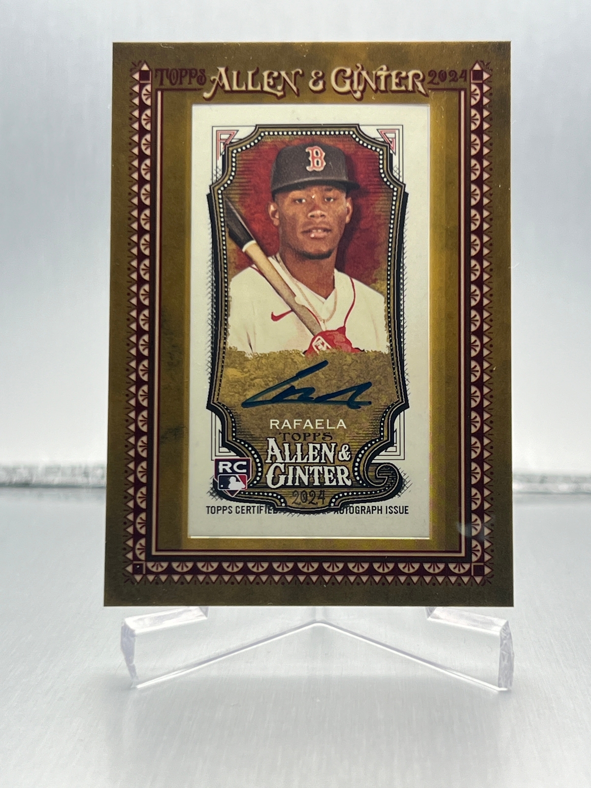 2024 Topps Allen & Ginter CEDDANNE RAFAELA RC FRAMED MINI AUTO #MA-CR
