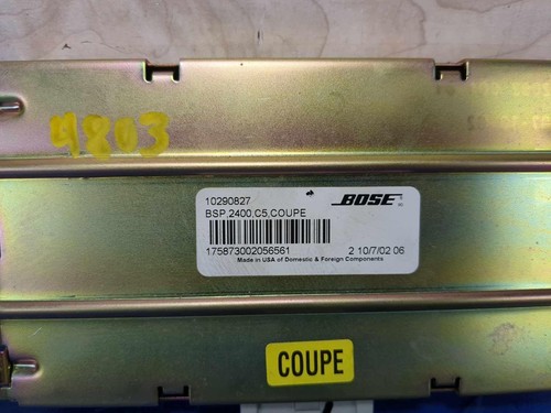1999-2004 C5 Corvette - OEM Bose Radio Amplifier 10290827 TESTED 58k Miles Coupe - Picture 7 of 8