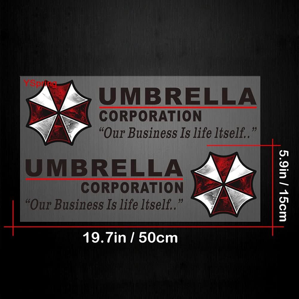 Umbrella Corporation Triangolo Resident Evil Metal Car Sticker Decalcomania Del Distintivo