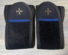 TOMMIE COPPER Unisex Black 2 Pack Compression Wrist Wraps With Thumb Holes