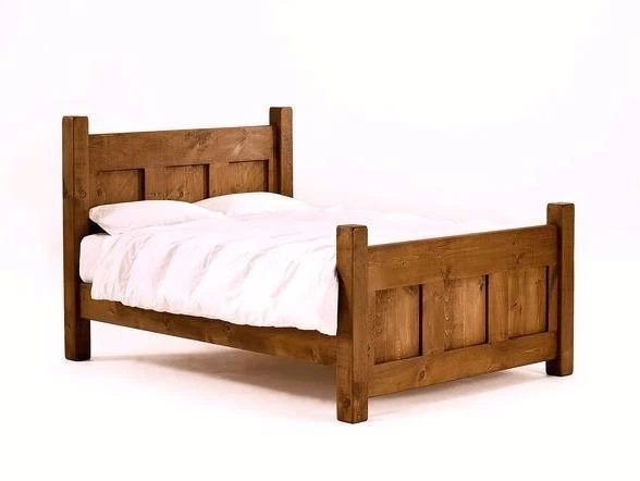Chunky wooden sale bed frames ebay
