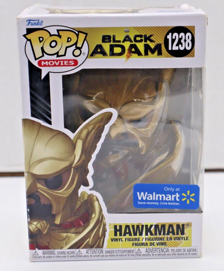 Funko Pop! Vinyl: Dc Comics Hawkman Walmart Exclusive #1238 *Open Box*