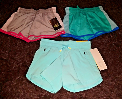Girl's Shorts Set of Three 3 different designs 4/5