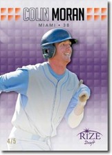 COLIN MORAN 2013 Rize Rookie PURPLE Paragon RC #/5