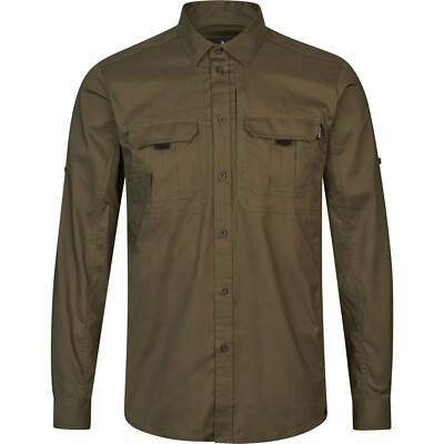 Zealand hunting and casual shirt SELOUS - grape leaf - summer shirt