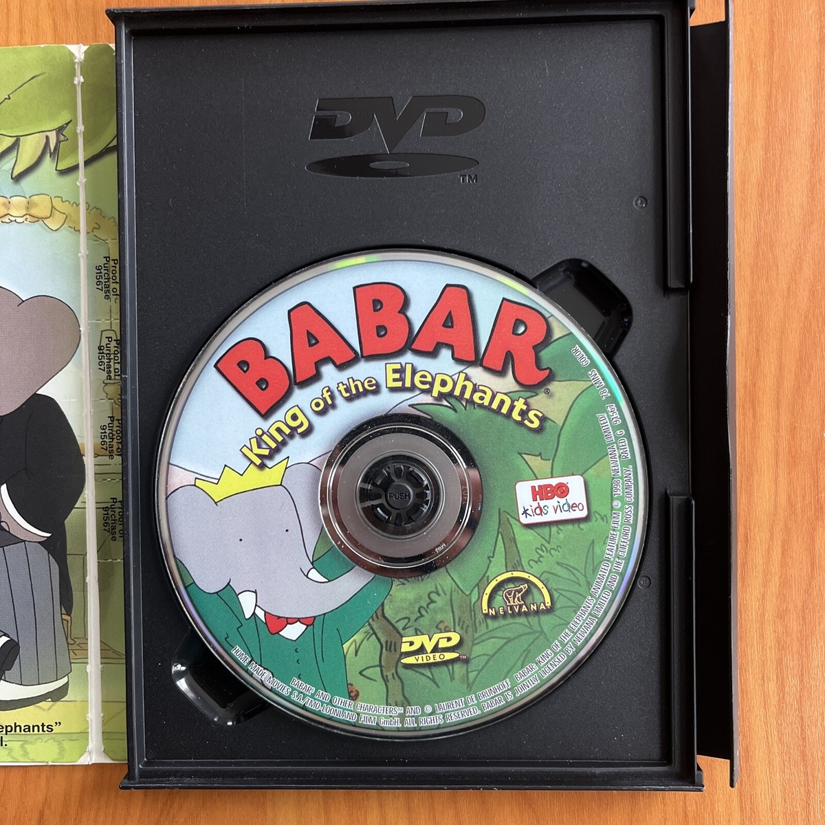 BABAR: King of the Elephants (DVD, 1999) 26359156724| eBay