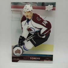 2017-18 UD Series 1 Hockey Clear Cut Acetate Variant Blake Comeau Base - #45