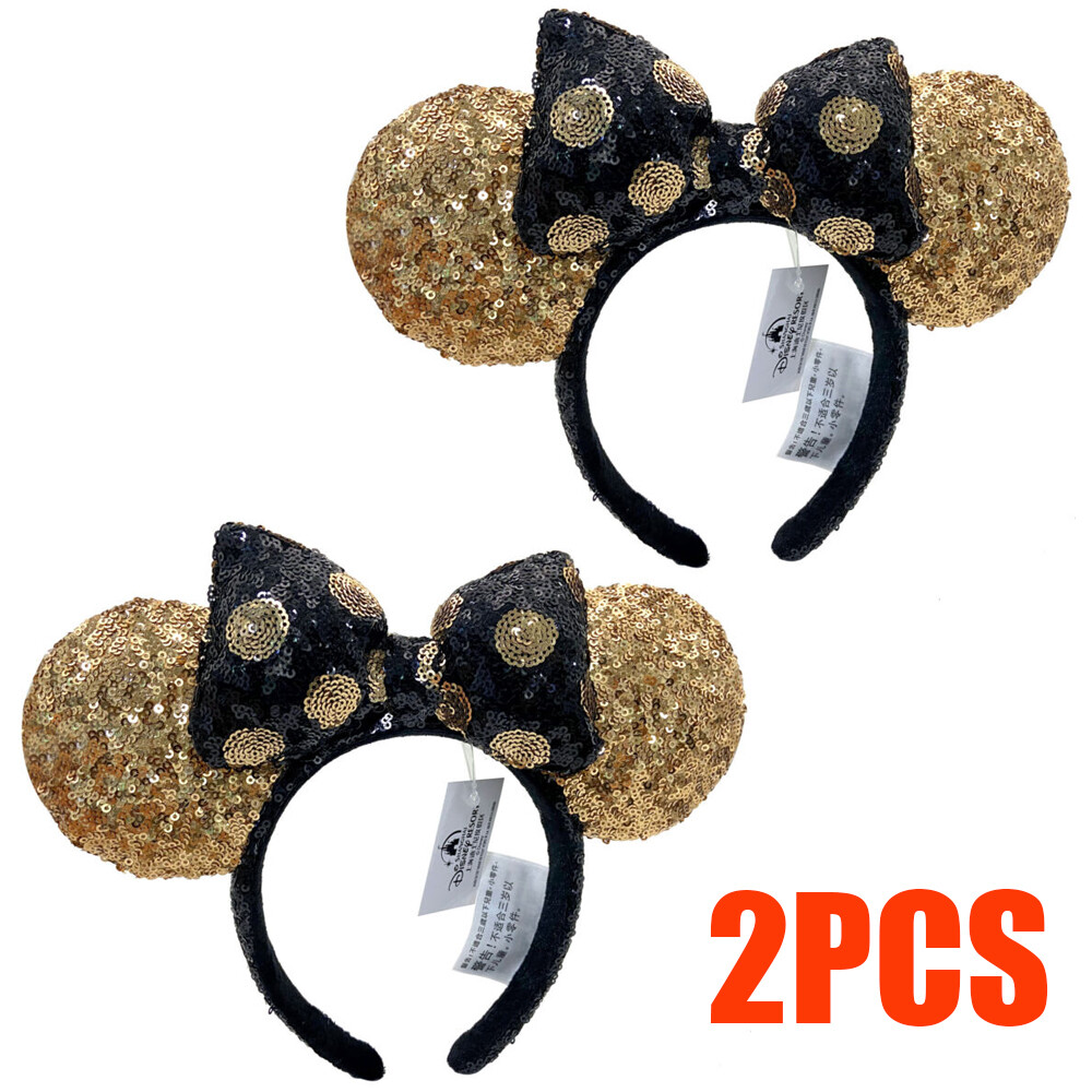 Disney Minnie Mouse Sequined Ears for 2 s-l400.jpg main image 3