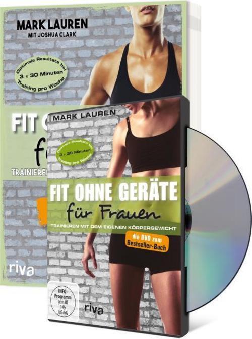 Fit Ohne Geräte Für Frauen Buch + Dvd - Bundle Mark Lauren