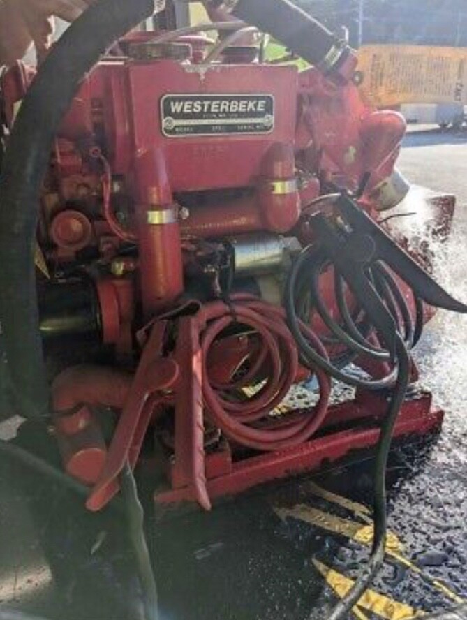 Westerbeke 4.5 BCG , 4.5 kW Marine Gas Generator 60 Hz 120V Fits
