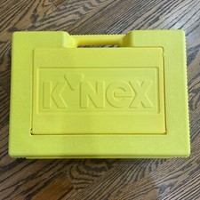 K'nex 1992 Yellow Case Basic Building Set 332 Pieces #30010 Manual Instructions