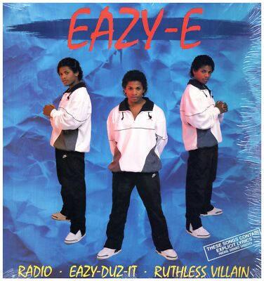 Eazy-E - Eazy-Duz-It / Ruthless Villain / Radio '88 EP US ORG!EX-/EX W/S