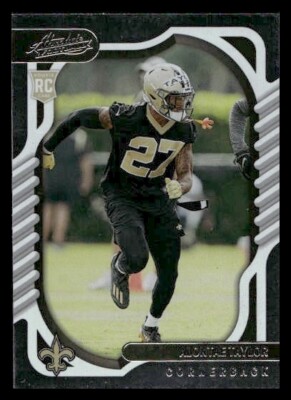 2022 Panini Absolute #143 Alontae Taylor Rookie New Orleans Saints