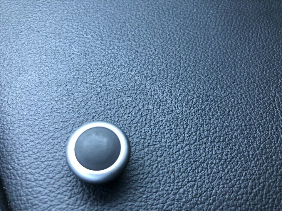 Perilla de control Saab 9-3 9-5 2007-11 ventilación del tablero (plateado) original OEM 93166857 EXC+++ Foto 3 de 4