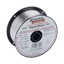 Lincoln Electric SuperGlaze 4043 MIG .035 1 lb ED030308