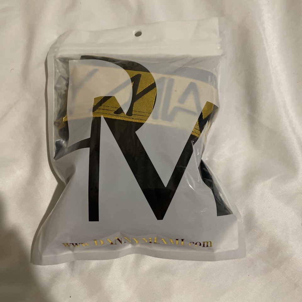 Danny Miami Mens Underwear Boxer Briefs Gold Black Medium | eBay