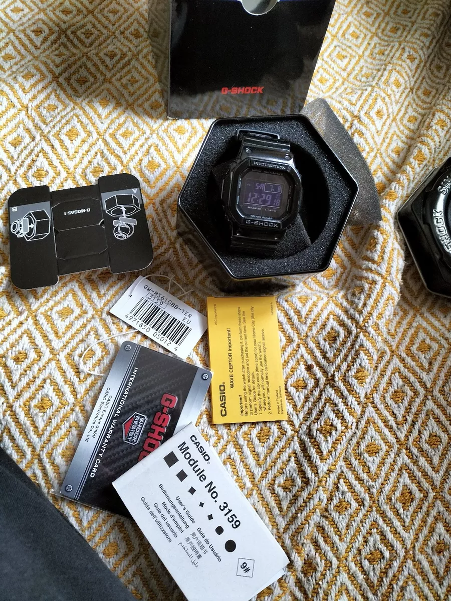 Casio multiband 6 shop tough solar manual