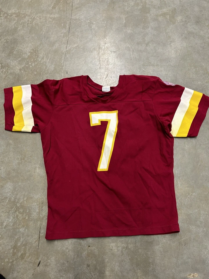 Rawlings Vintage 80s Washington Redskins #7 Joe Theismann Jersey Men's L 42-44 - Image 2 of 4
