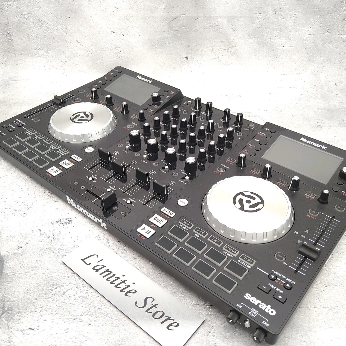 Numark NV 4-Deck Dual-Display USB DJ Controller Used Tested | eBay