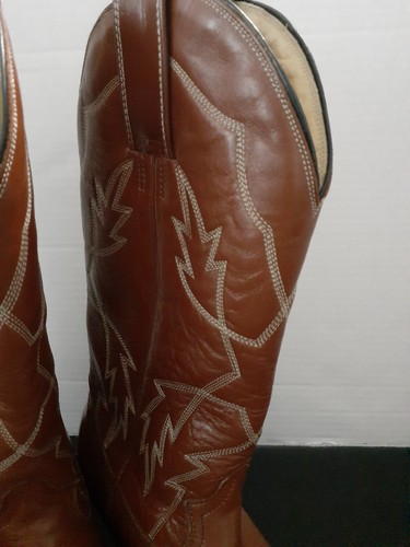 Montana 6D Women's Leather Cowboy Boots #7621 Mexico - Picture 11 of 13