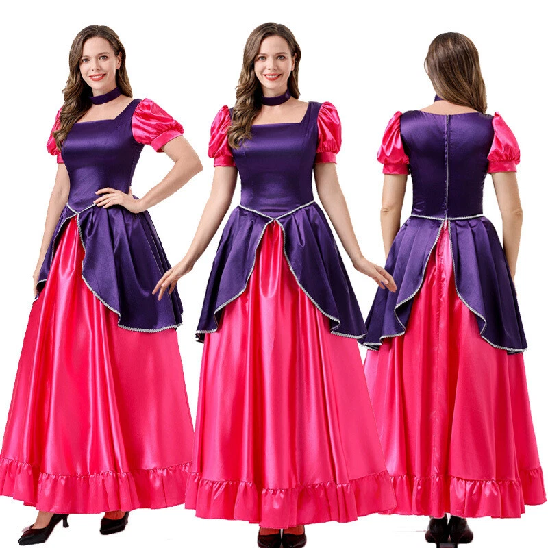 Cosplay Cendrillon Sœur Drucilla Anastasia Robe Princesse Enfants Adultes Costumes - Photo 3/4