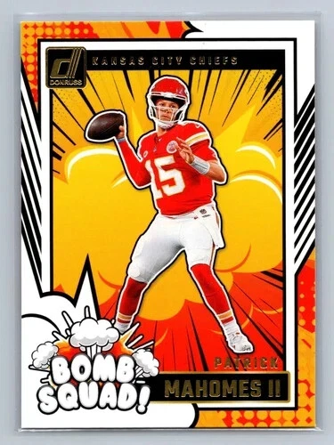 Patrick Mahomes trading card