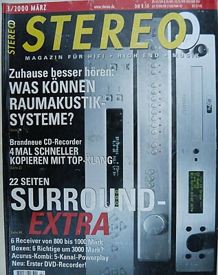 STEREO 3/00,  CAYIN 734, KORA MERCURY, LUA 4040 C, PLINIUS SA 250 MK4, MBL 300 D