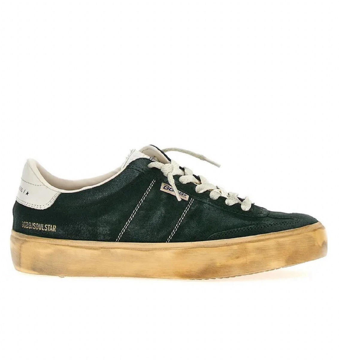 Golden Goose Men Soul Star Sneaker Dark green Suede NIB Auth EU 42