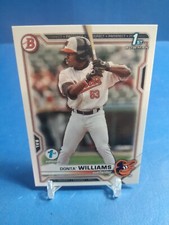 2021 1st Bowman 1st Edition Donta' Williams #BD-90 Baltimore Orioles