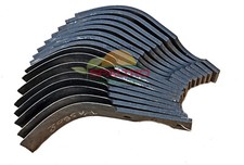 KIT 16 ZAPPETTA MOTOZAPPA PASBO 40x6 Interasse 73mm Foro 10,5 mm PAB2 8dx-8sx