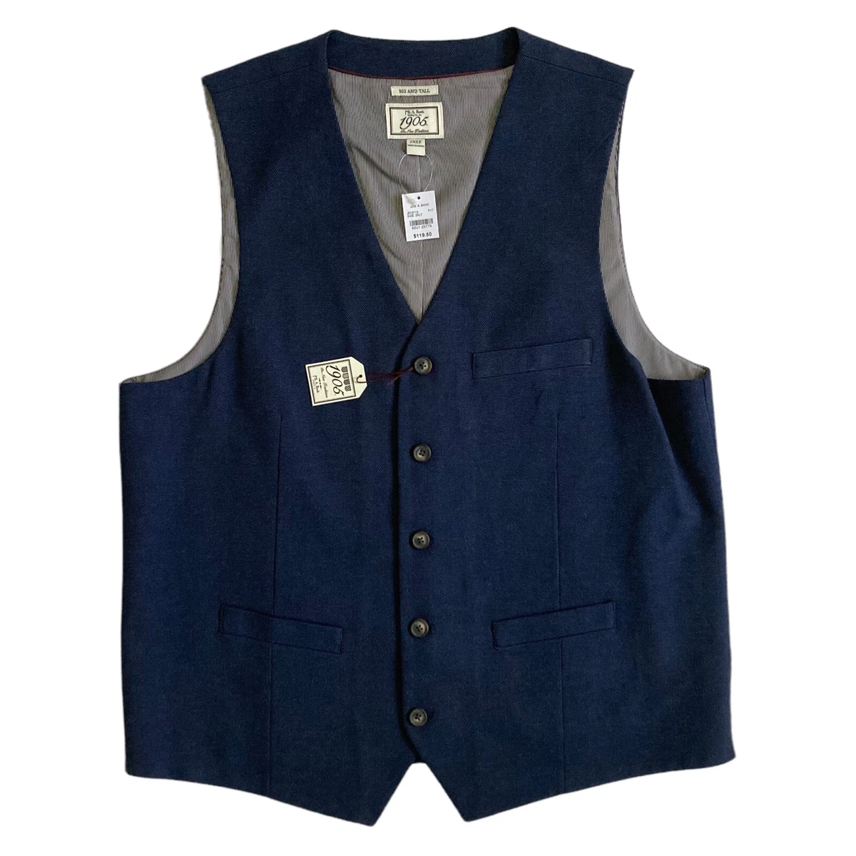 Jos a cheap bank vest 1905