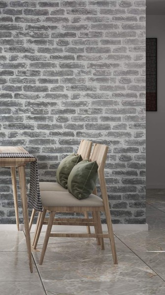 Vliestapete Stein Optik Used-Look Industrial Grau Beige Weiß 82378 (4,16€/1Qm)-image
