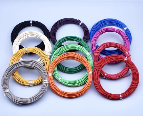 50 ft" Gavitt Guitar Wire Cloth-covered Vintage-style Push Back Pre-tinned
