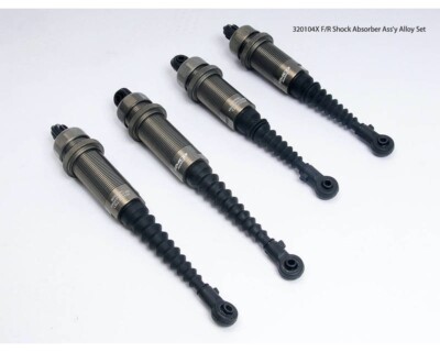 MCD RR5 Stoßdämpfer Set Aluminium montiert hinten M320202X 