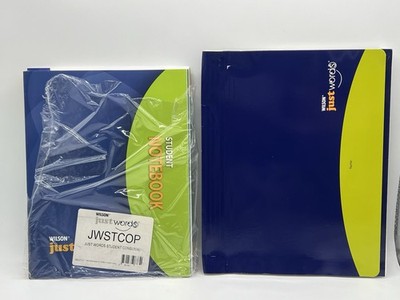 Wilson Just Words Student Consumable Kit Notebook, Composition, Item#JWSTCOP New