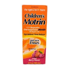 Motrin Kids' NSAID General Pain Reliever *04/2026* - Berry 4fl