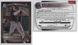 2025 Bowman Chrome Prospects Reptilian Refractor Slade Caldwell #BCP-21