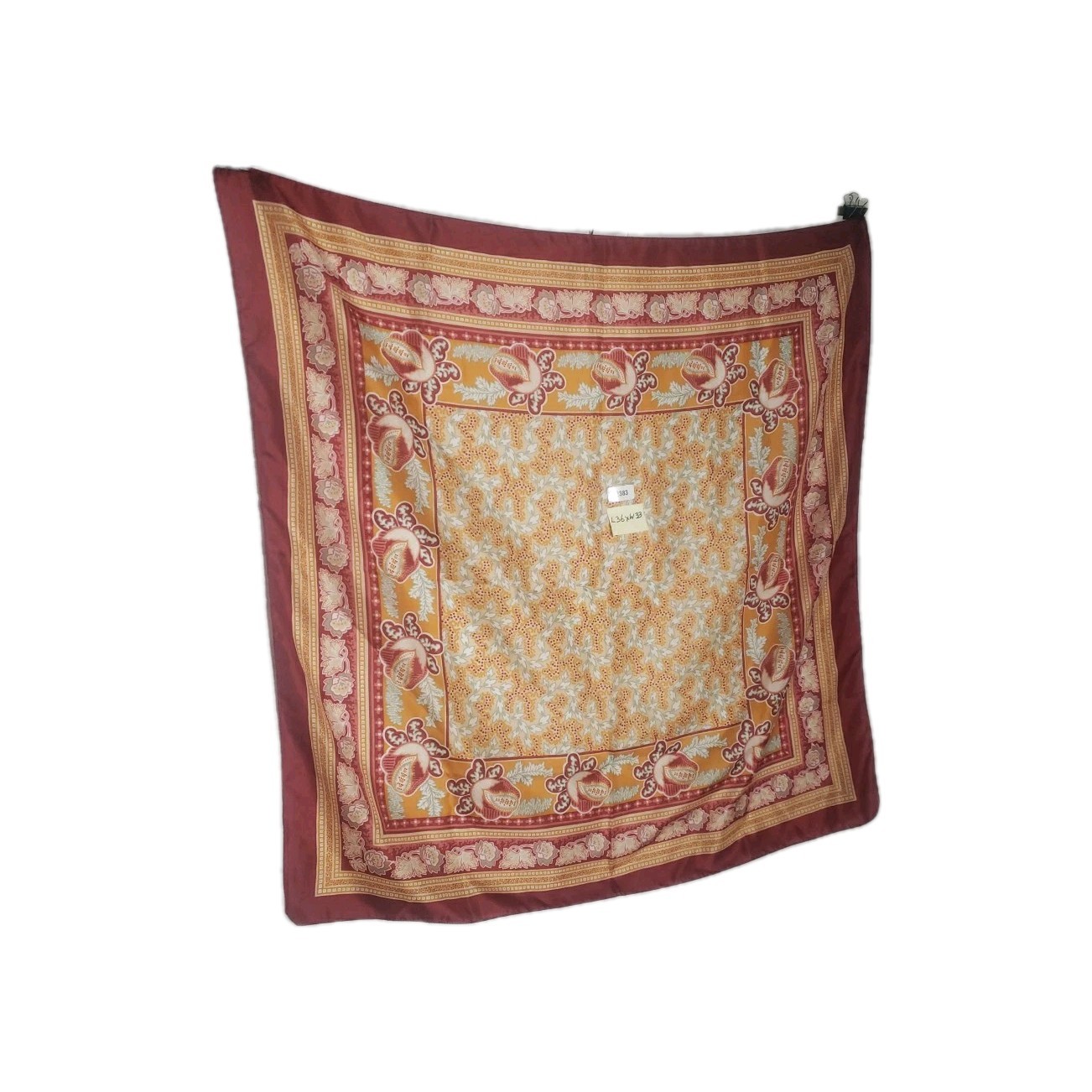 Three Lightweight Multicolor Scarfs Bundle Rectan… - image 4